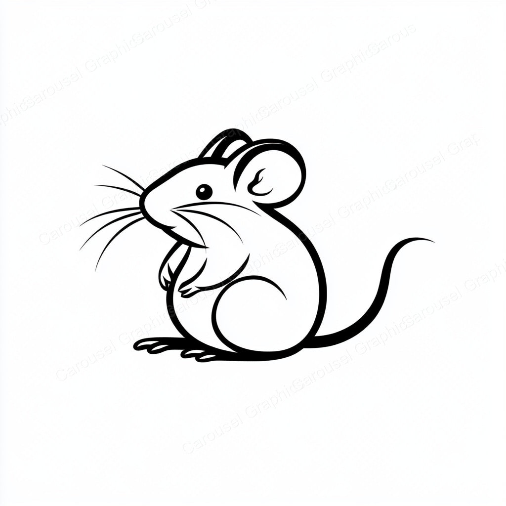 Mouse Vector Graphic preview