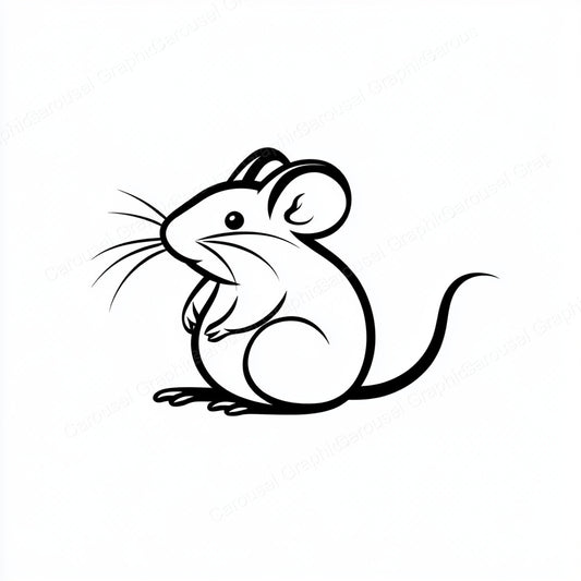 Mouse Vector Graphic preview