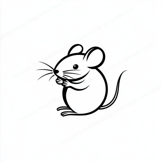 Mouse Vector Graphic preview