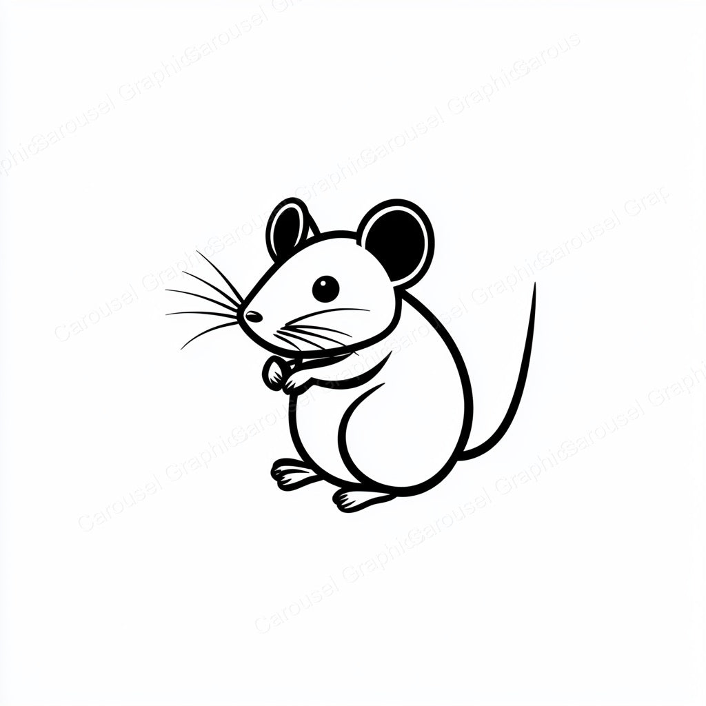 Mouse Vector Graphic preview