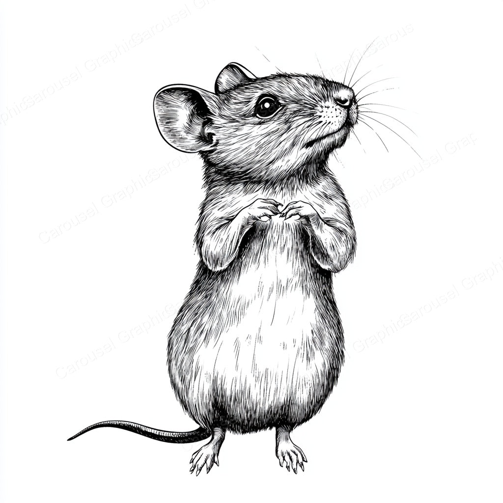 Mouse Vector Graphic preview