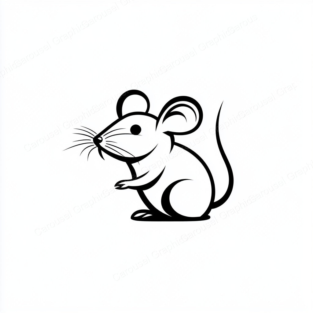 Mouse Vector Graphic preview