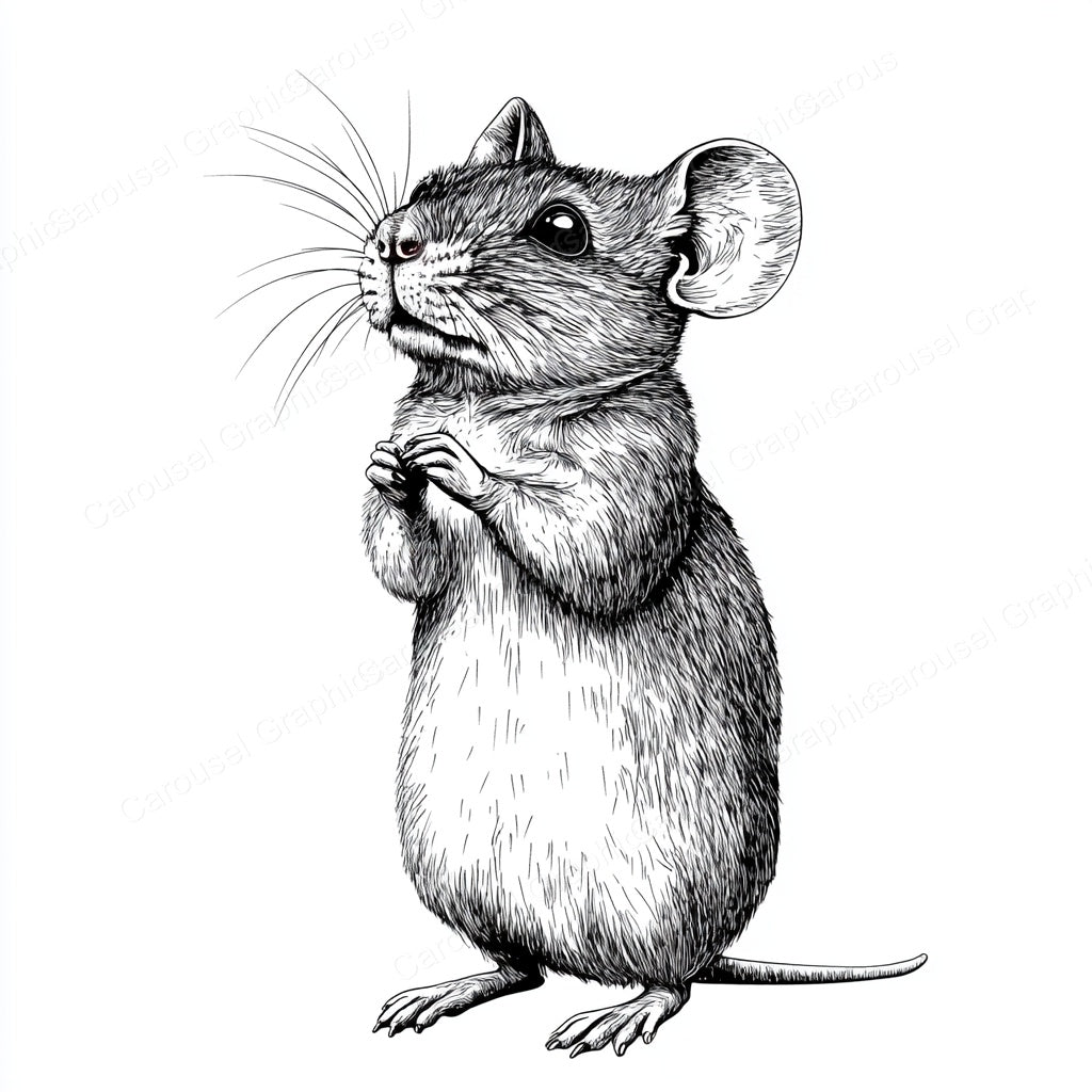 Mouse Vector Graphic preview