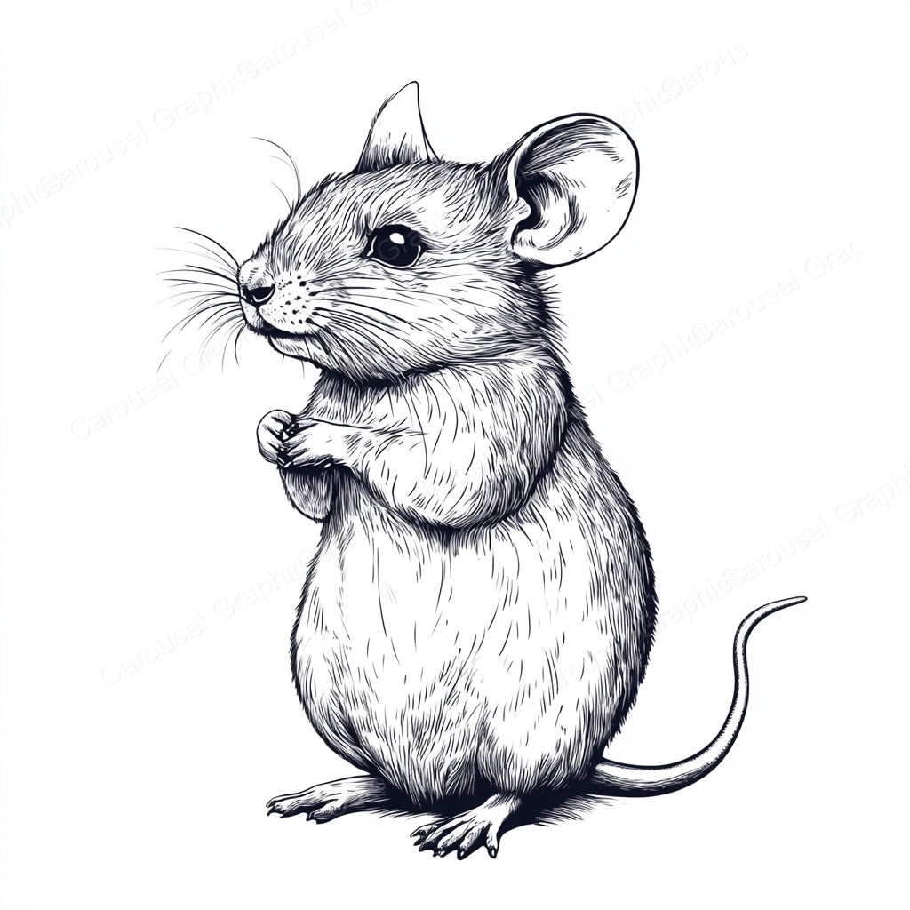 Mouse Vector Graphic preview