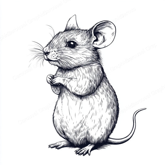 Mouse Vector Graphic preview