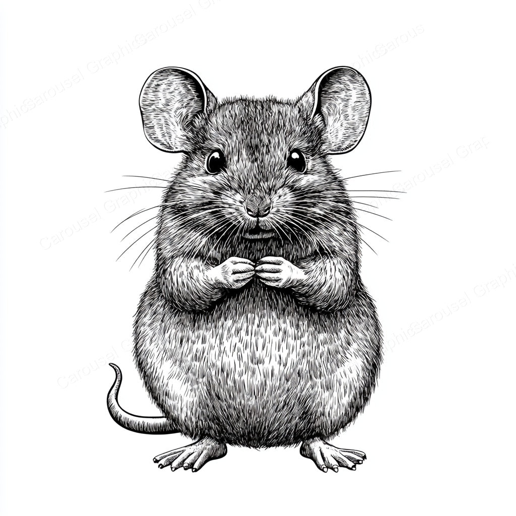 Mouse Vector Graphic preview