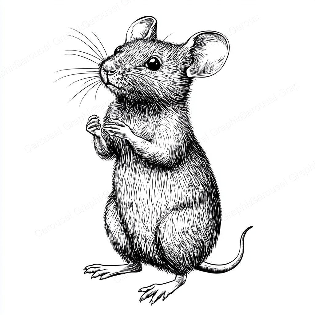 Mouse Vector Graphic preview