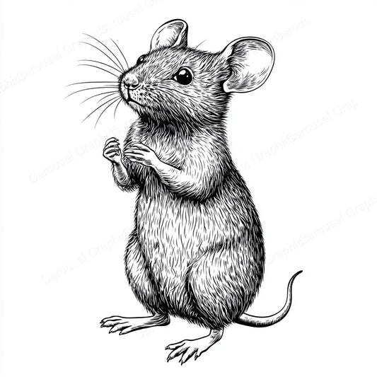 Mouse Vector Graphic preview