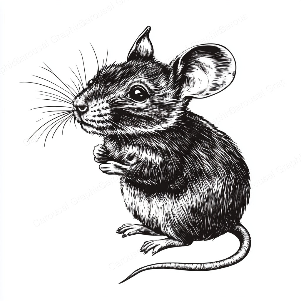 Mouse Vector Graphic preview