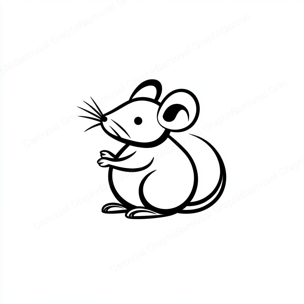 Mouse Vector Graphic preview