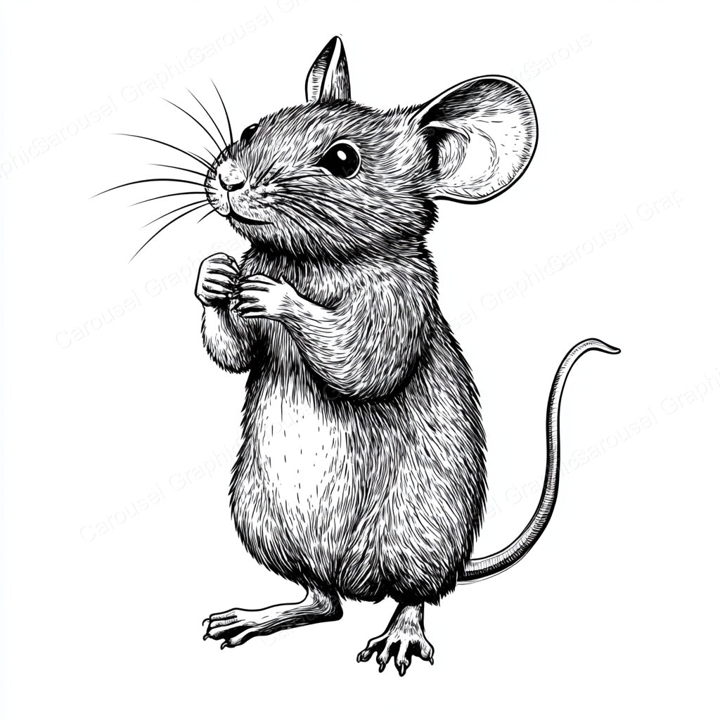 Mouse Vector Graphic preview