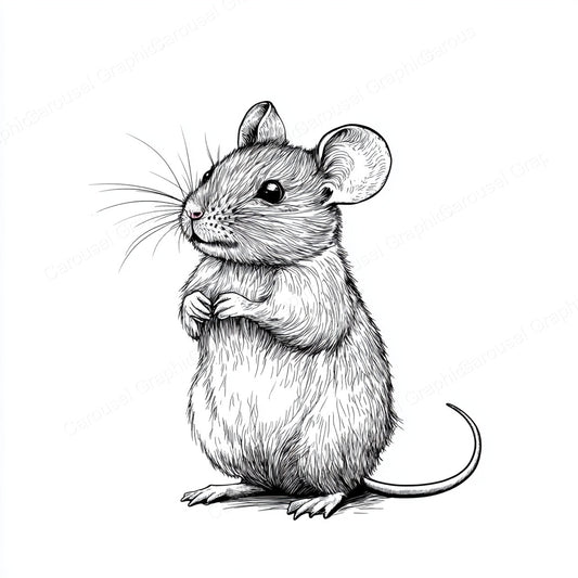Mouse Vector Graphic preview