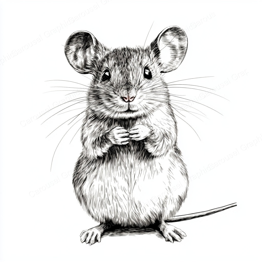 Mouse Vector Graphic preview