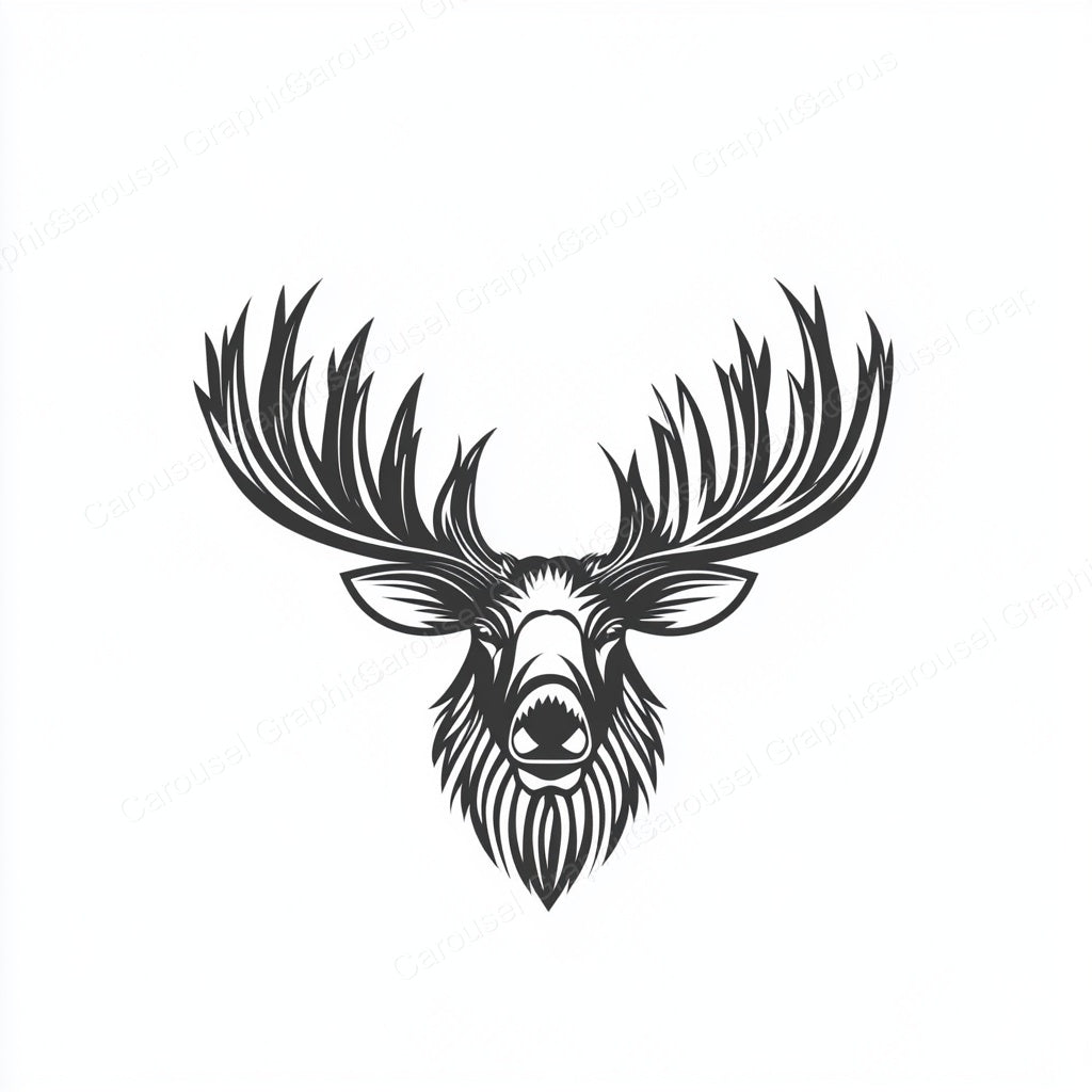 Moose Vector Graphic preview