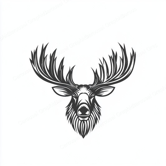 Moose Vector Graphic preview
