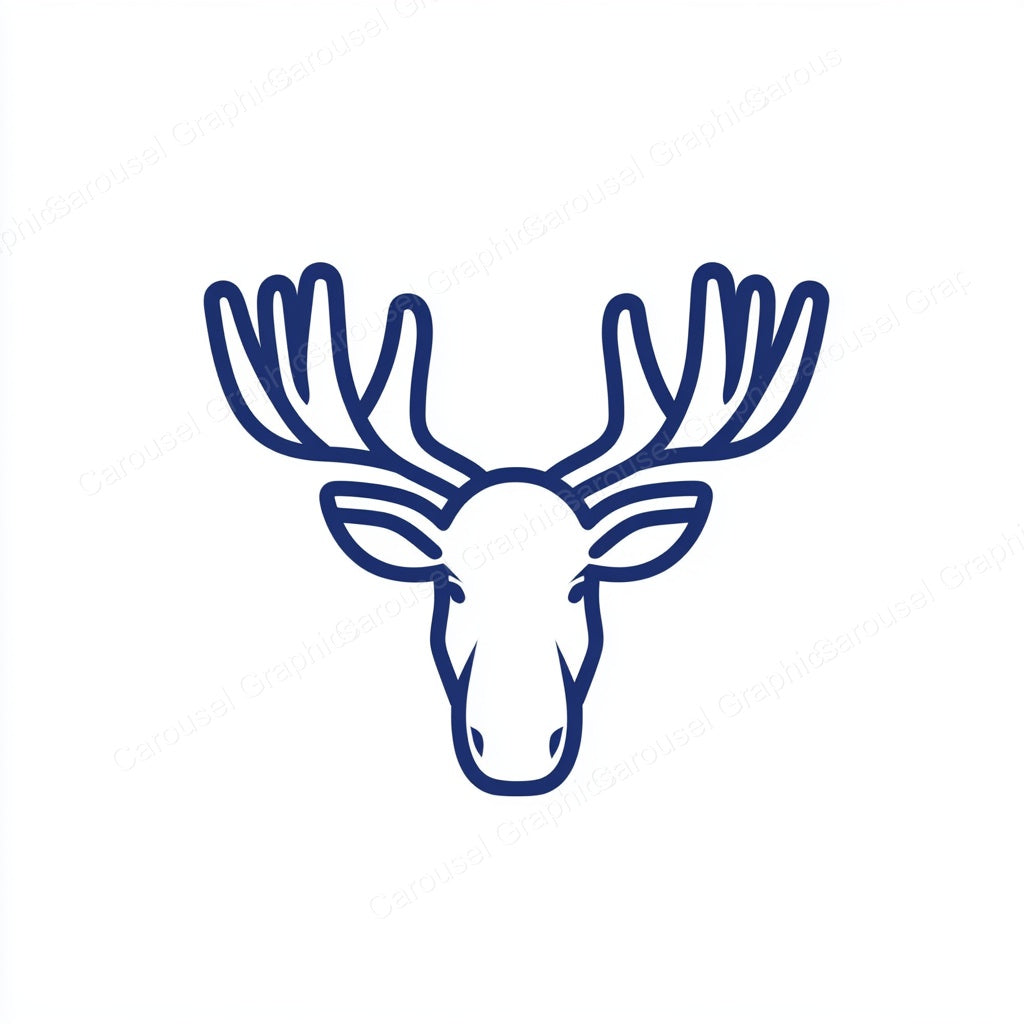 Moose Vector Graphic preview