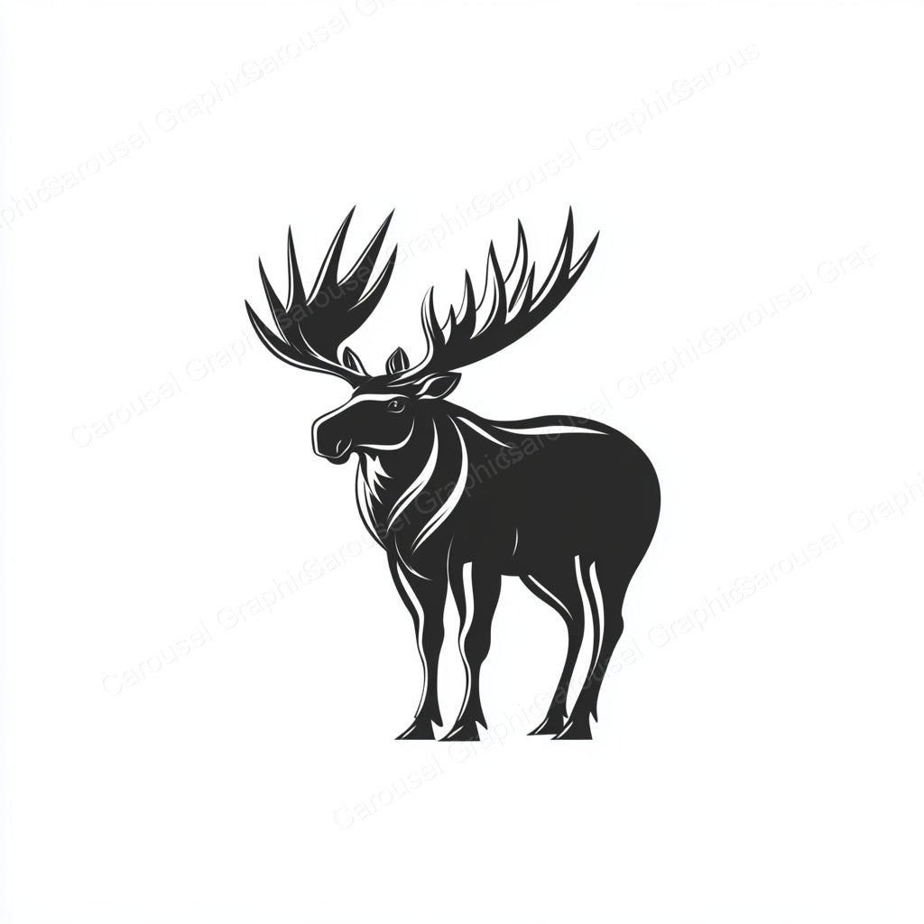 Moose Vector Graphic preview