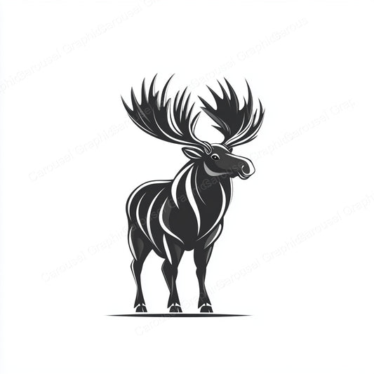 Moose Vector Graphic preview