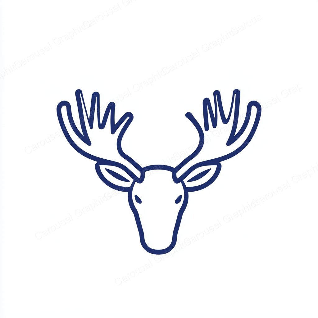 Moose Vector Graphic preview
