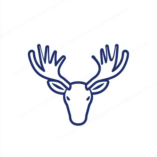 Moose Vector Graphic preview