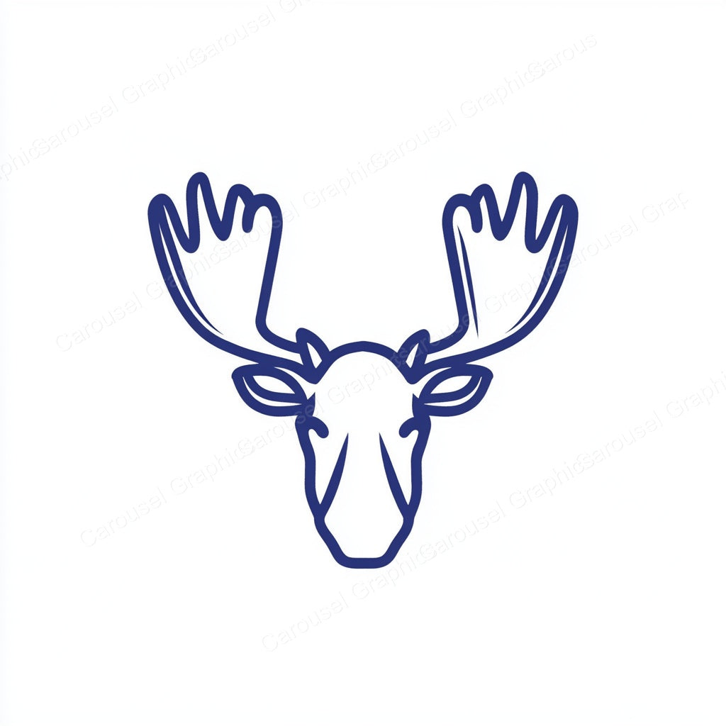Moose Vector Graphic preview