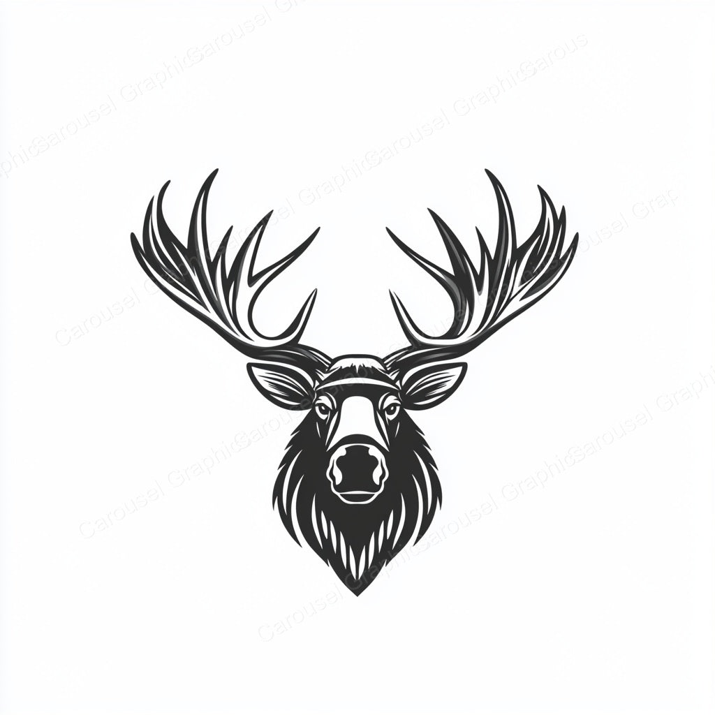 Moose Vector Graphic preview
