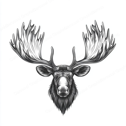Moose Vector Graphic preview