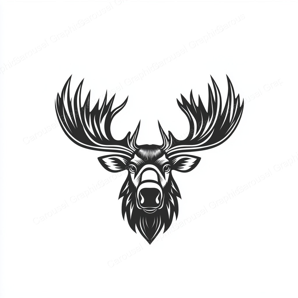 Moose Vector Graphic preview