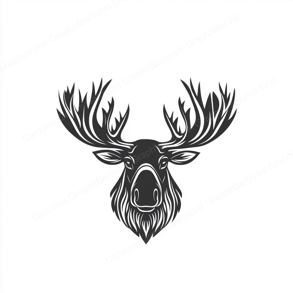 Moose Vector Graphic preview