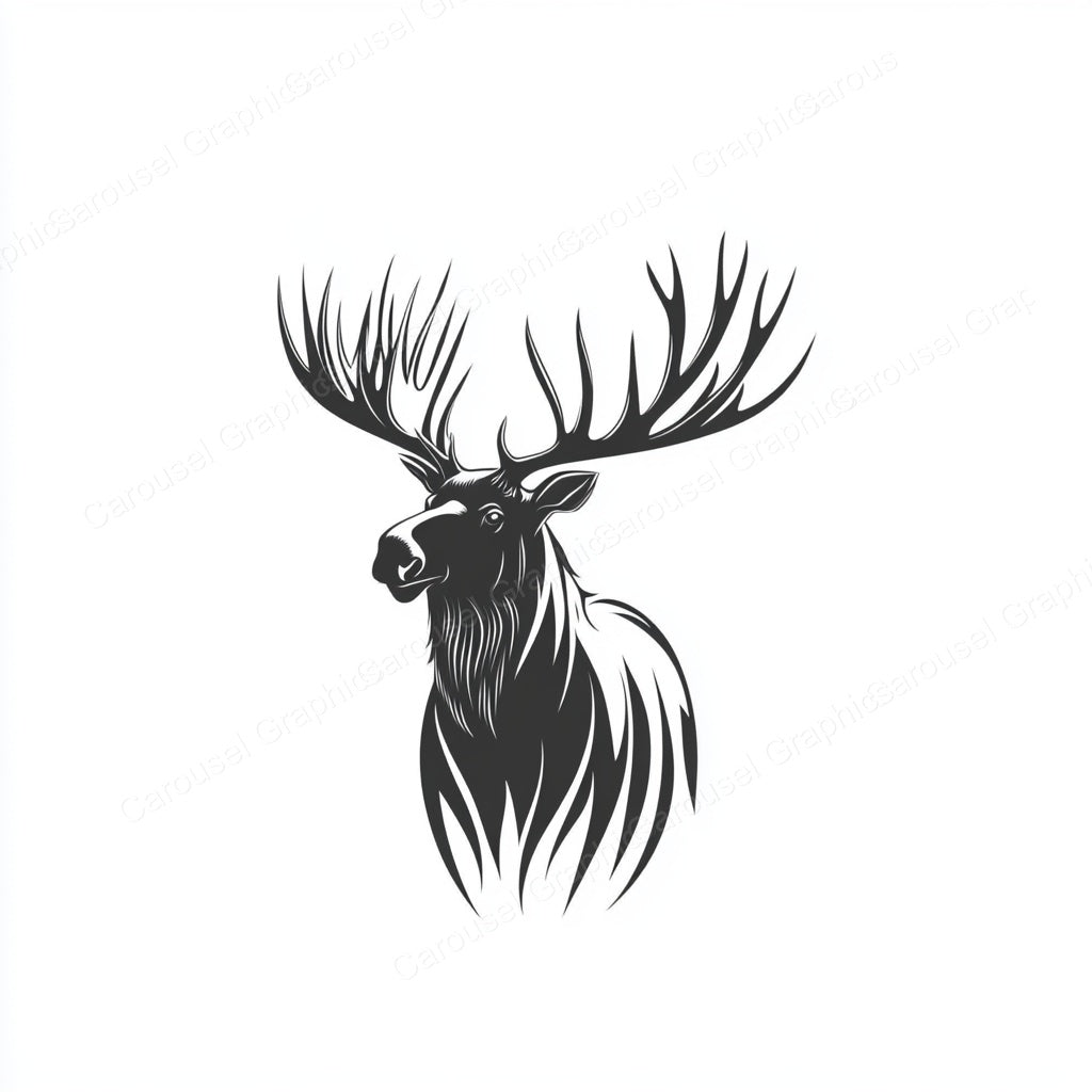 Moose Vector Graphic preview
