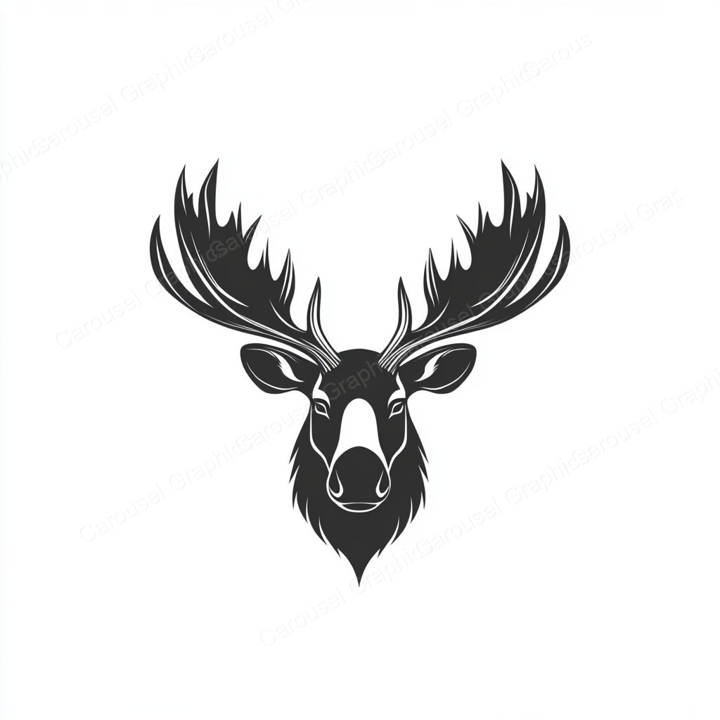 Moose Vector Graphic preview