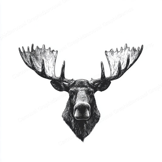 Moose Vector Graphic preview