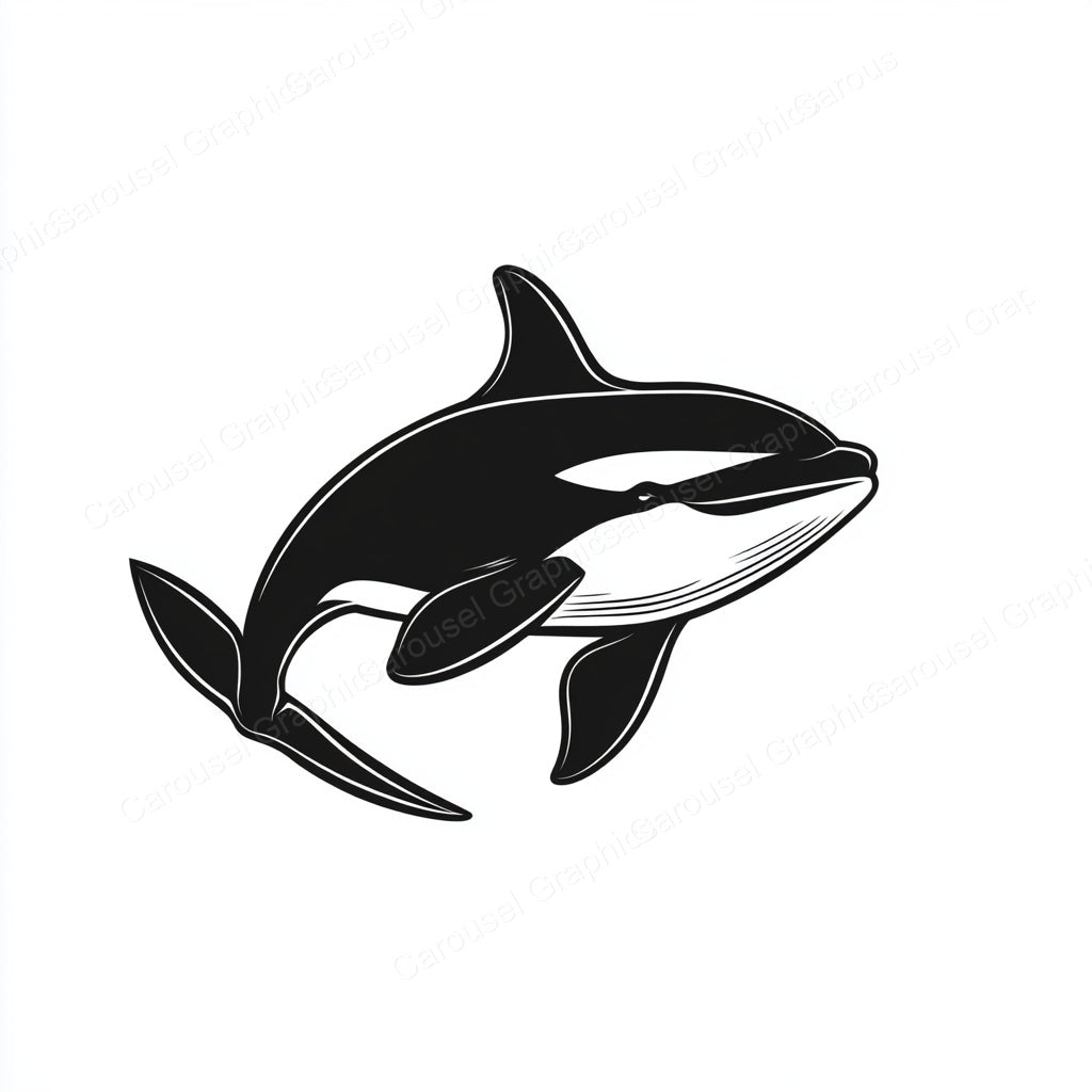 Orca Vector Graphic preview