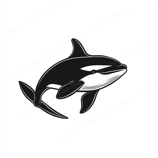 Orca Vector Graphic preview