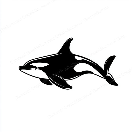 Orca Vector Graphic preview
