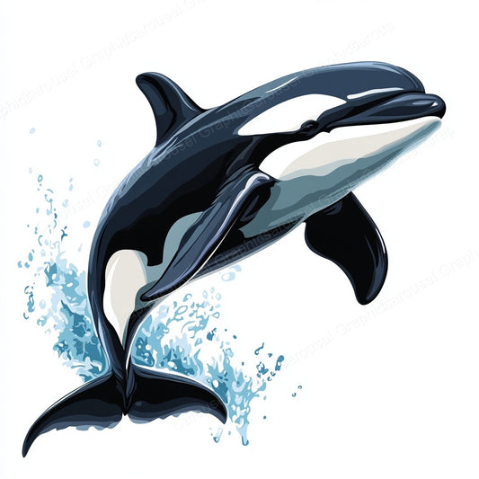 Orca Vector Graphic preview