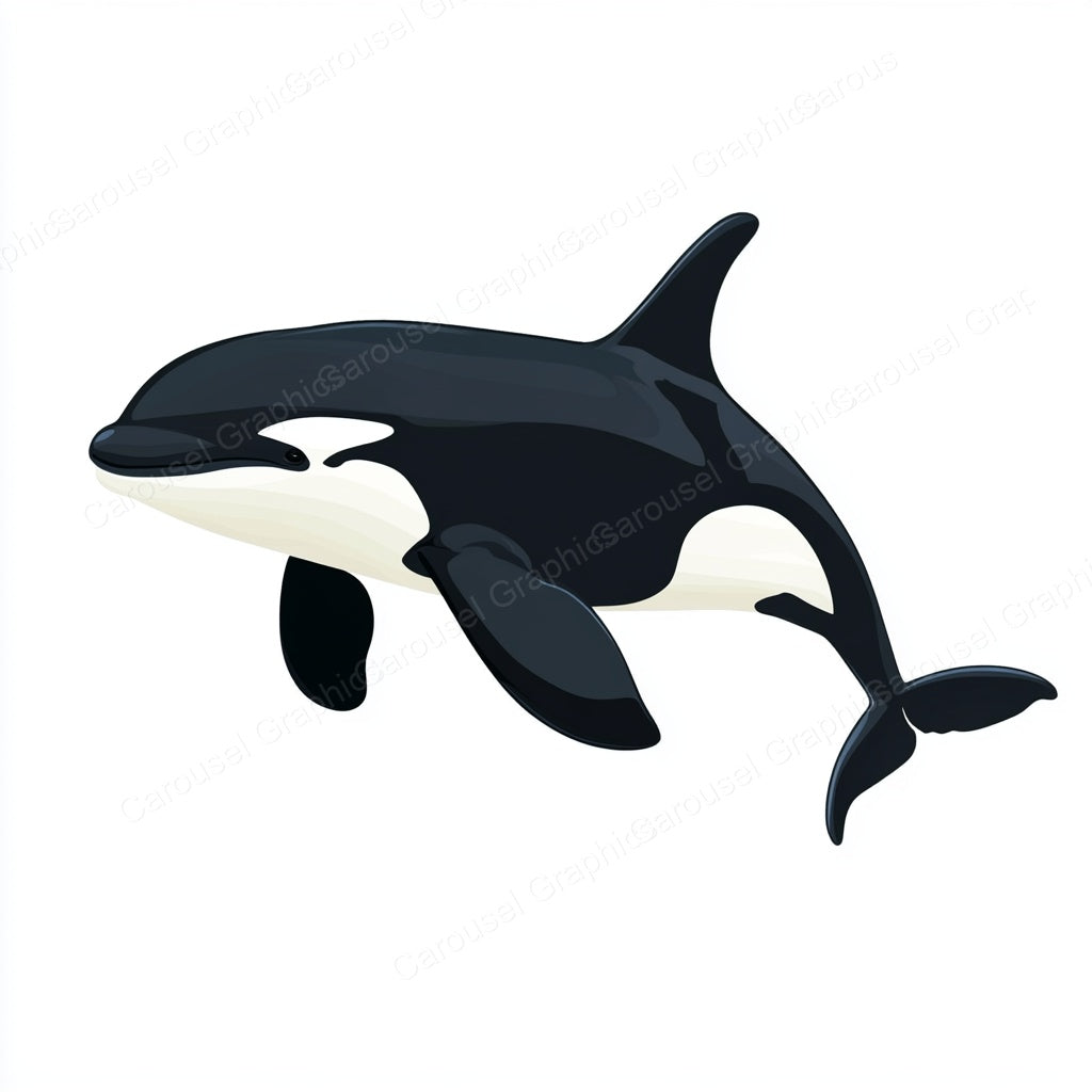 Orca Vector Graphic preview