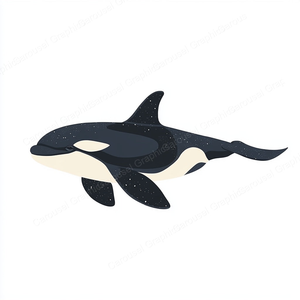 Orca Vector Graphic preview