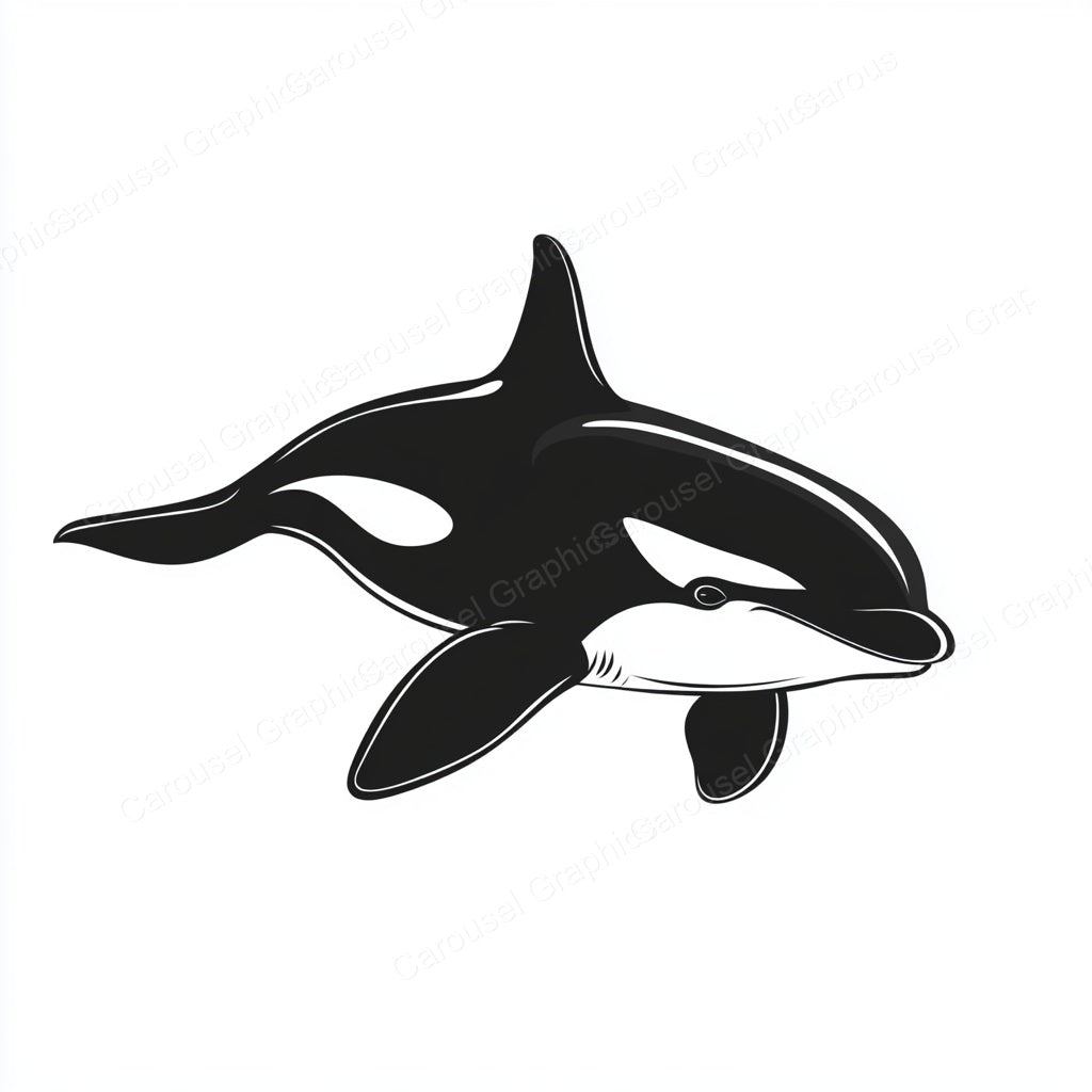 Orca Vector Graphic preview