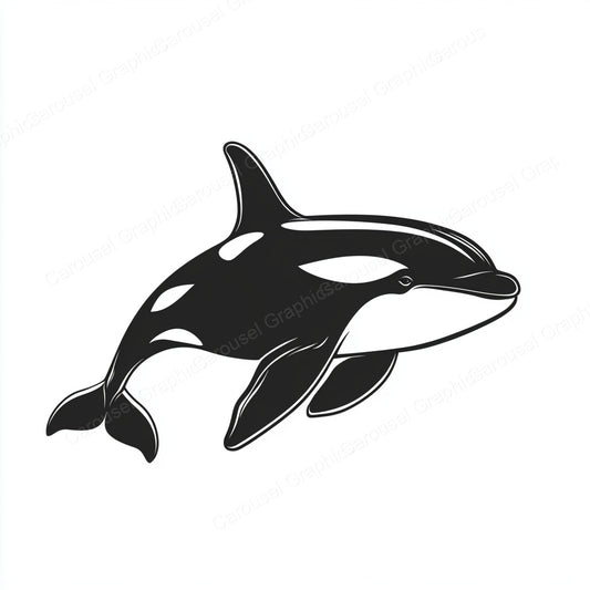 Orca Vector Graphic preview