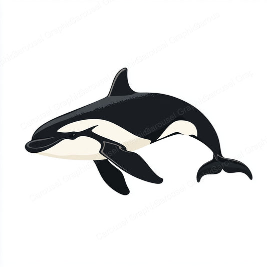 Orca Vector Graphic preview