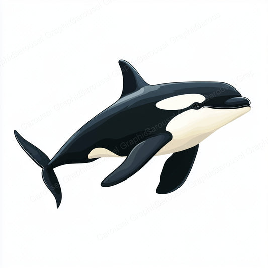 Orca Vector Graphic preview