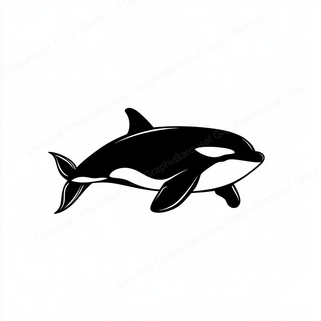 Orca Vector Graphic preview