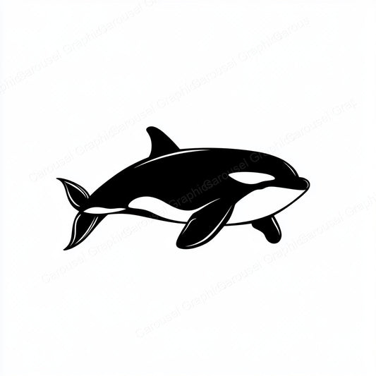 Orca Vector Graphic preview