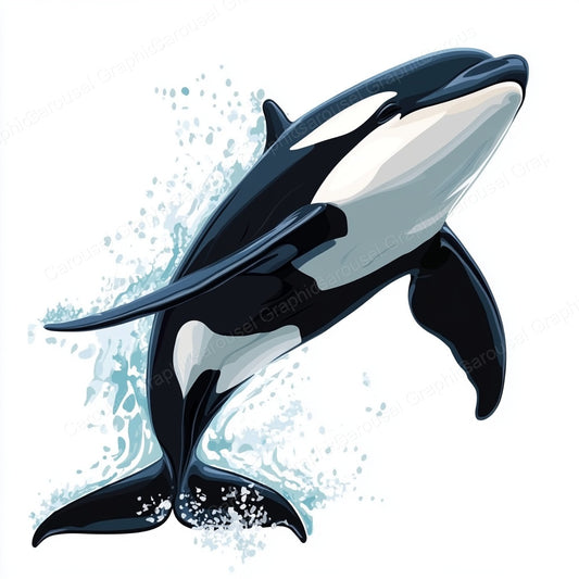 Orca Vector Graphic preview