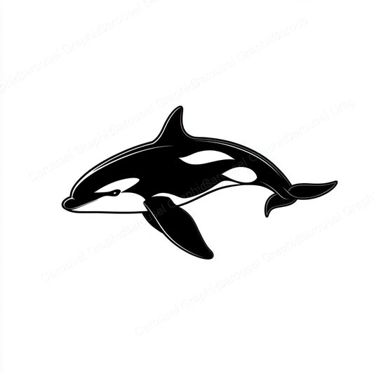 Orca Vector Graphic preview