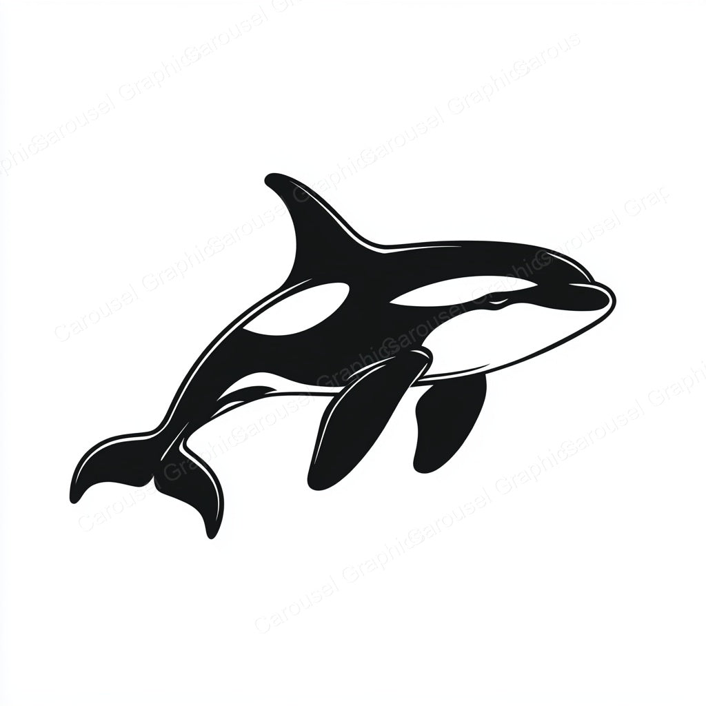 Orca Vector Graphic preview