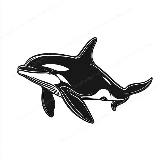 Orca Vector Graphic preview