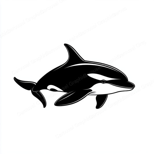 Orca Vector Graphic preview