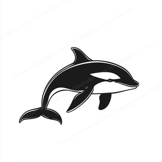 Orca Vector Graphic preview